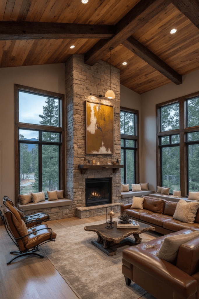 Mountain Modern Great Room