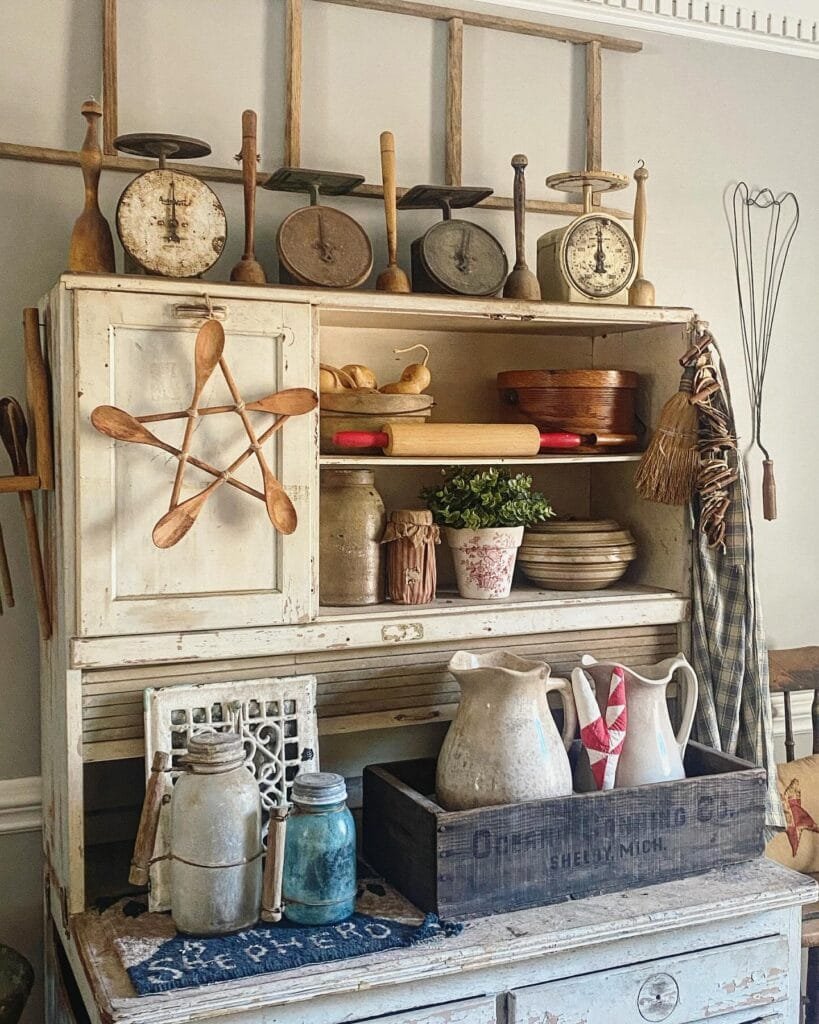 Vintage Kitchen Station