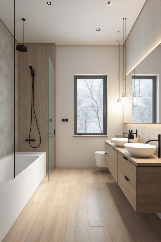 Scandinavian Wood Serenity