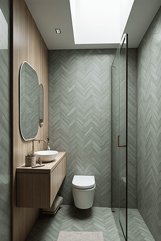 Sage Herringbone Haven