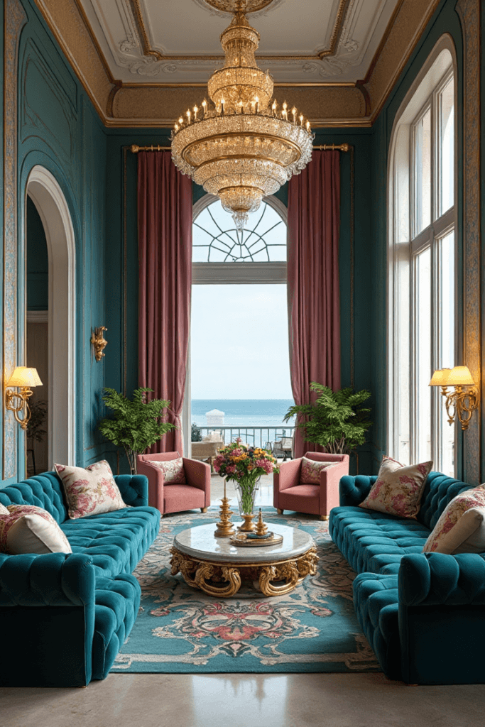 Opulent Maximalist Ocean View