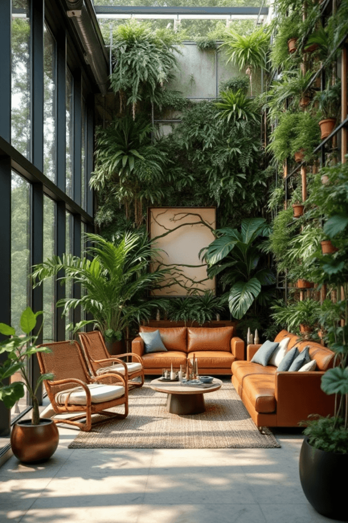 Tropical Conservatory Living