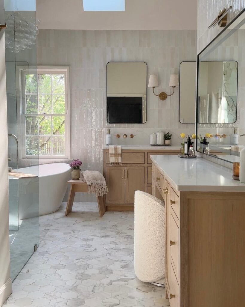 Luxe Marble Hexagon Haven