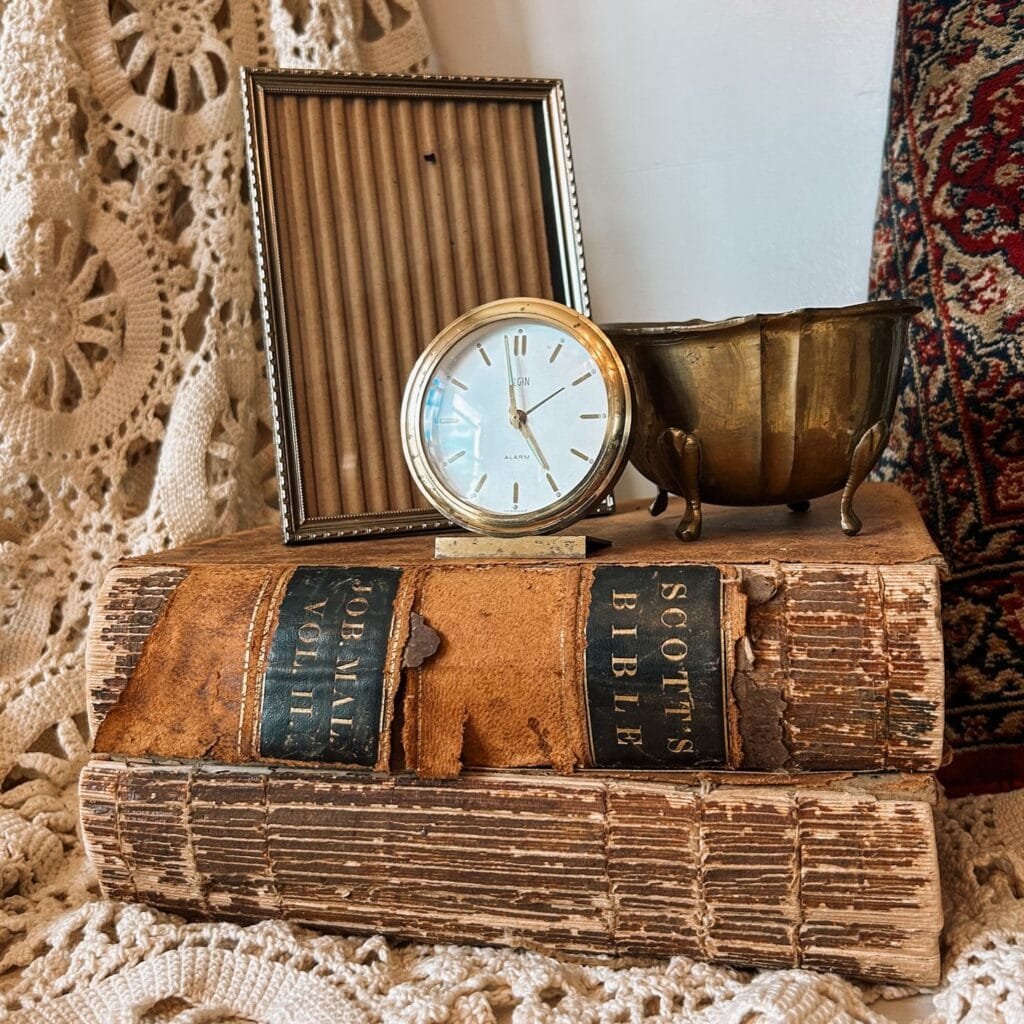 Literary Vintage Vignette