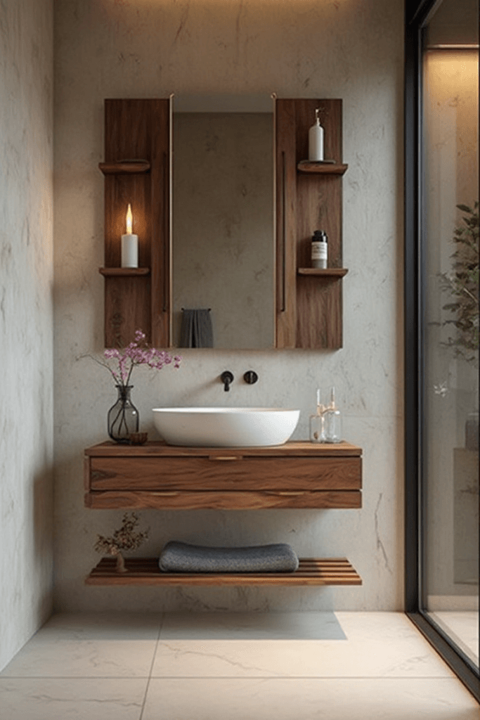 Zen Minimalist Vanity Design