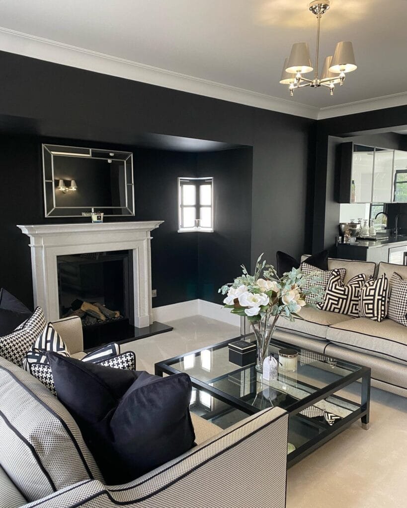 Sophisticated Monochrome Drama