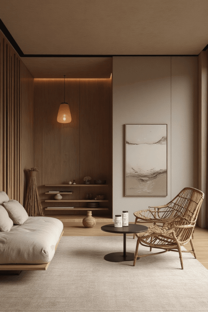 Zen Minimalist Gallery Wall