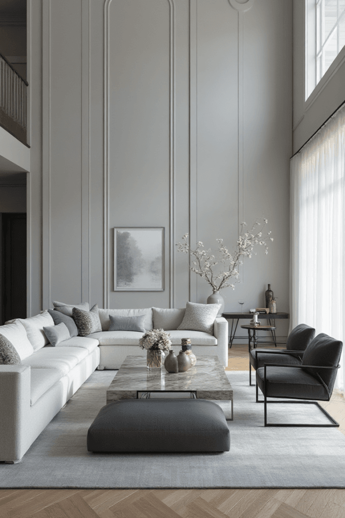 Ethereal Grays and Modern Minimalism