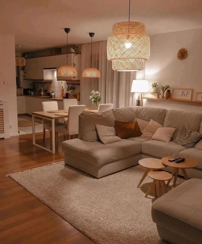 Cozy Contemporary Living