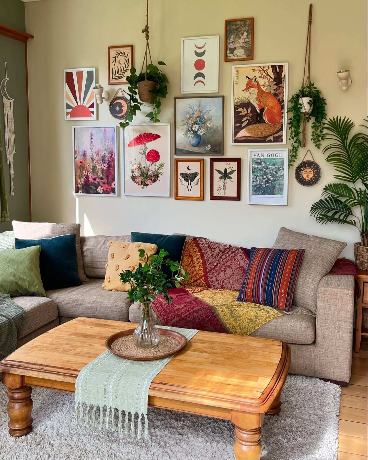 Boho Living Room Essentials