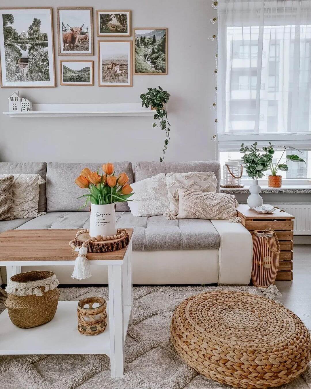 Boho Living Room Inspiration