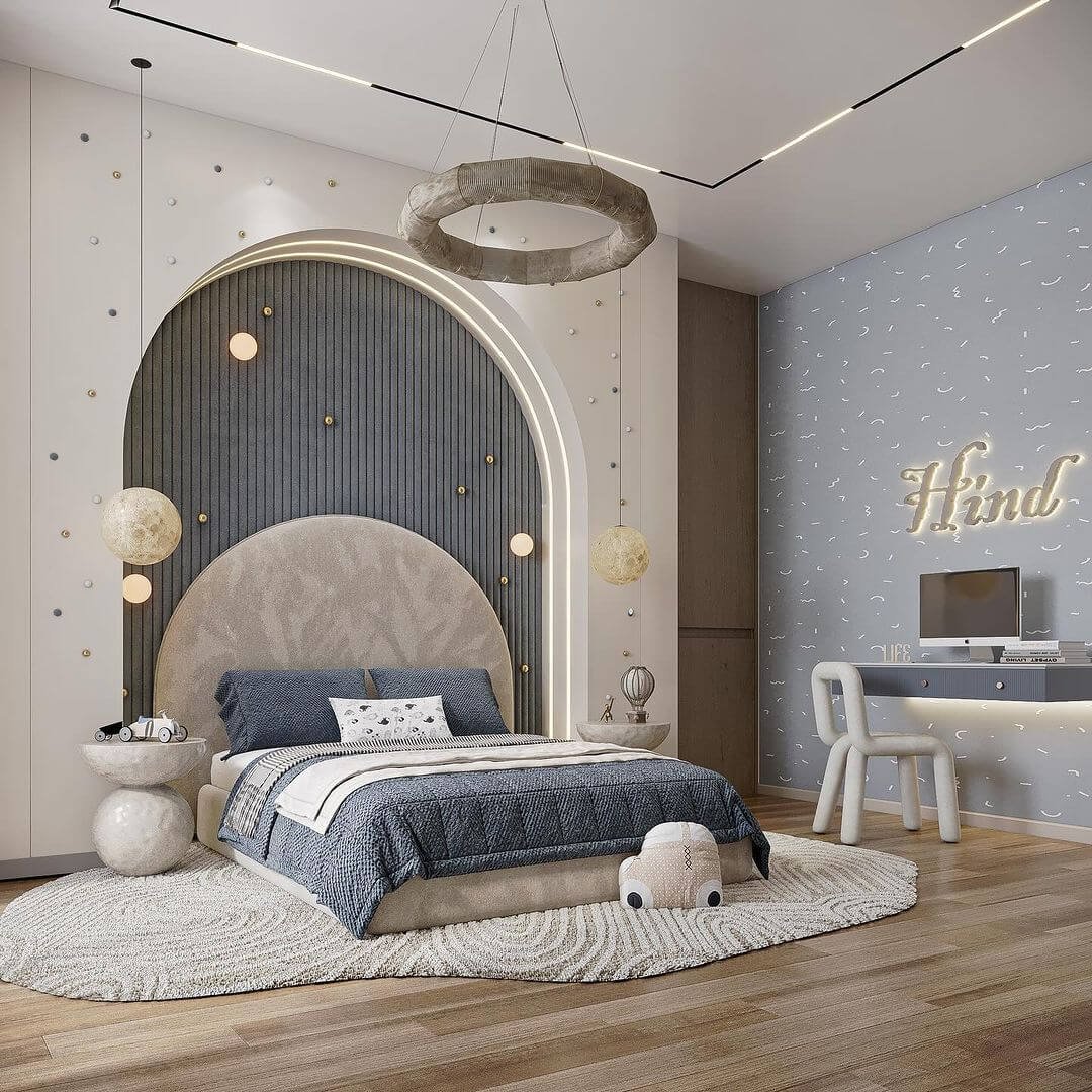 Calming color palette enhances creativity and relaxation