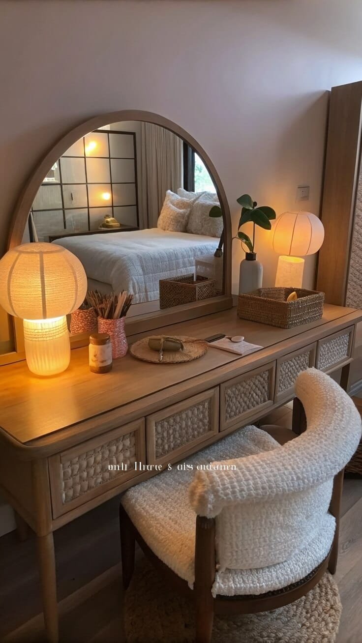 Creating a Chic and Functional Minimalist Makeup Space