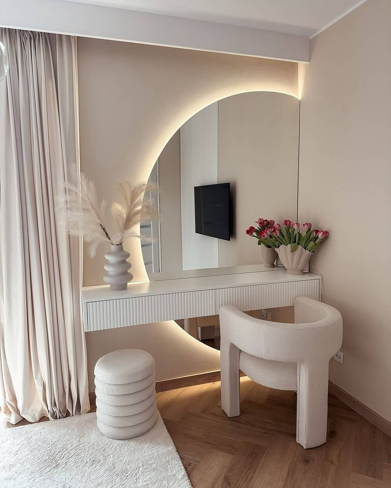 Elegant minimalist vanity design for modern luxury spaces