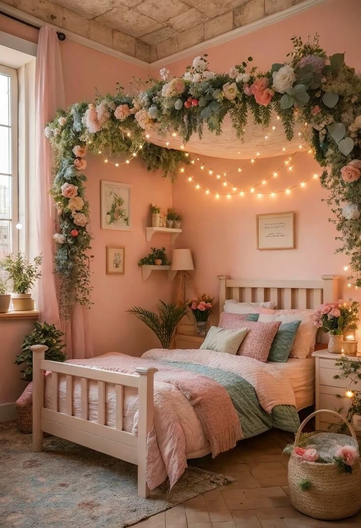 Enchanting bedroom design perfect for little dreamers