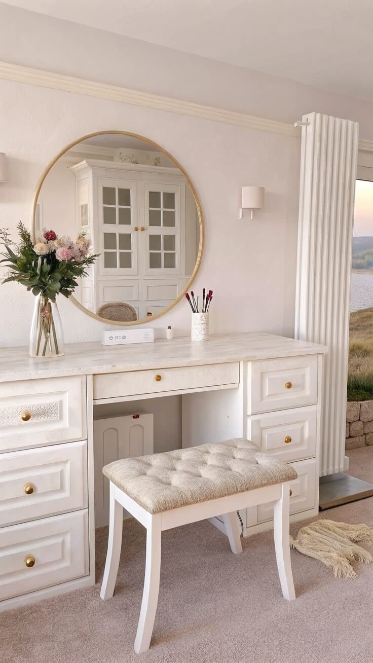 Luxurious minimalist vanity ideas for a stylish routine