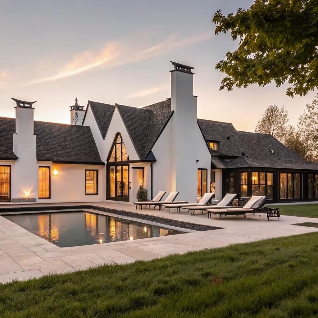 Modern Lake House Design