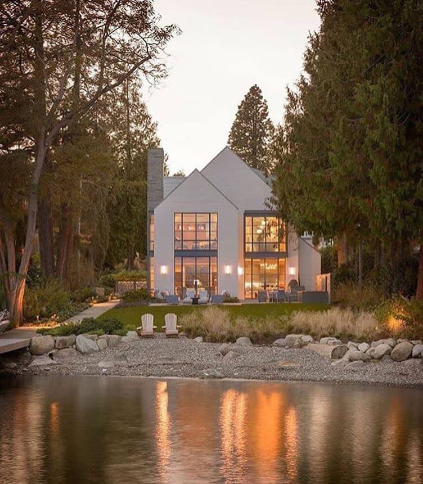 Tranquil Modern Lake House