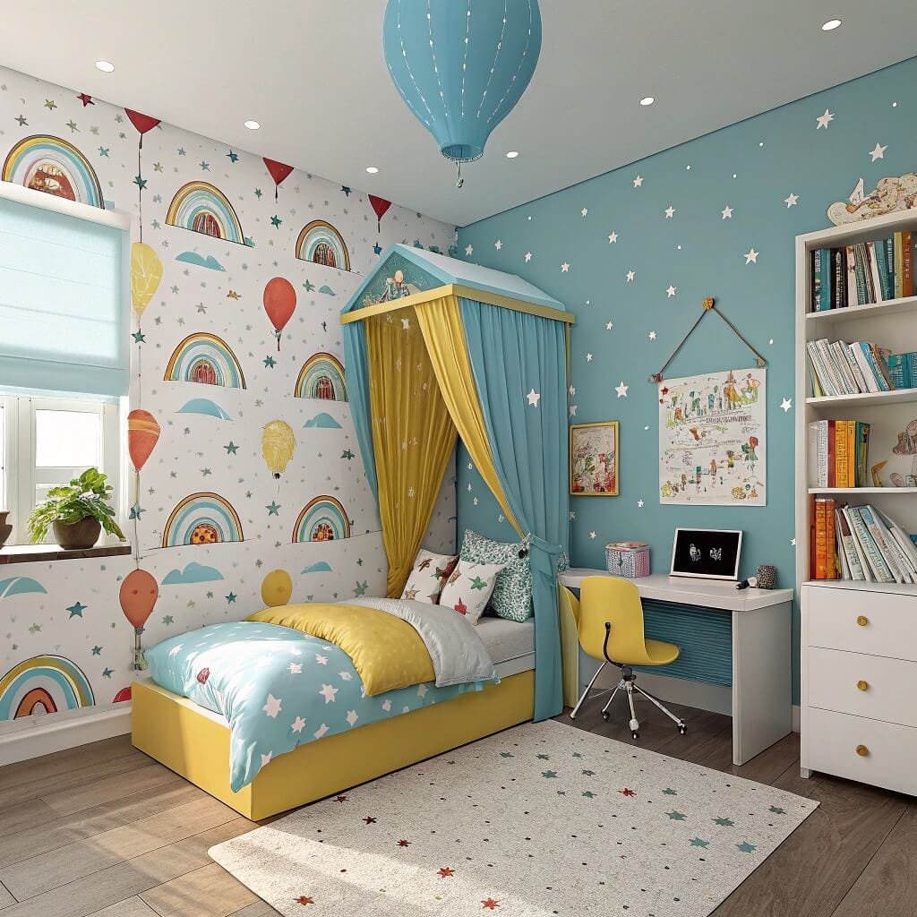 Transforming a kids room into a joyful imaginative haven