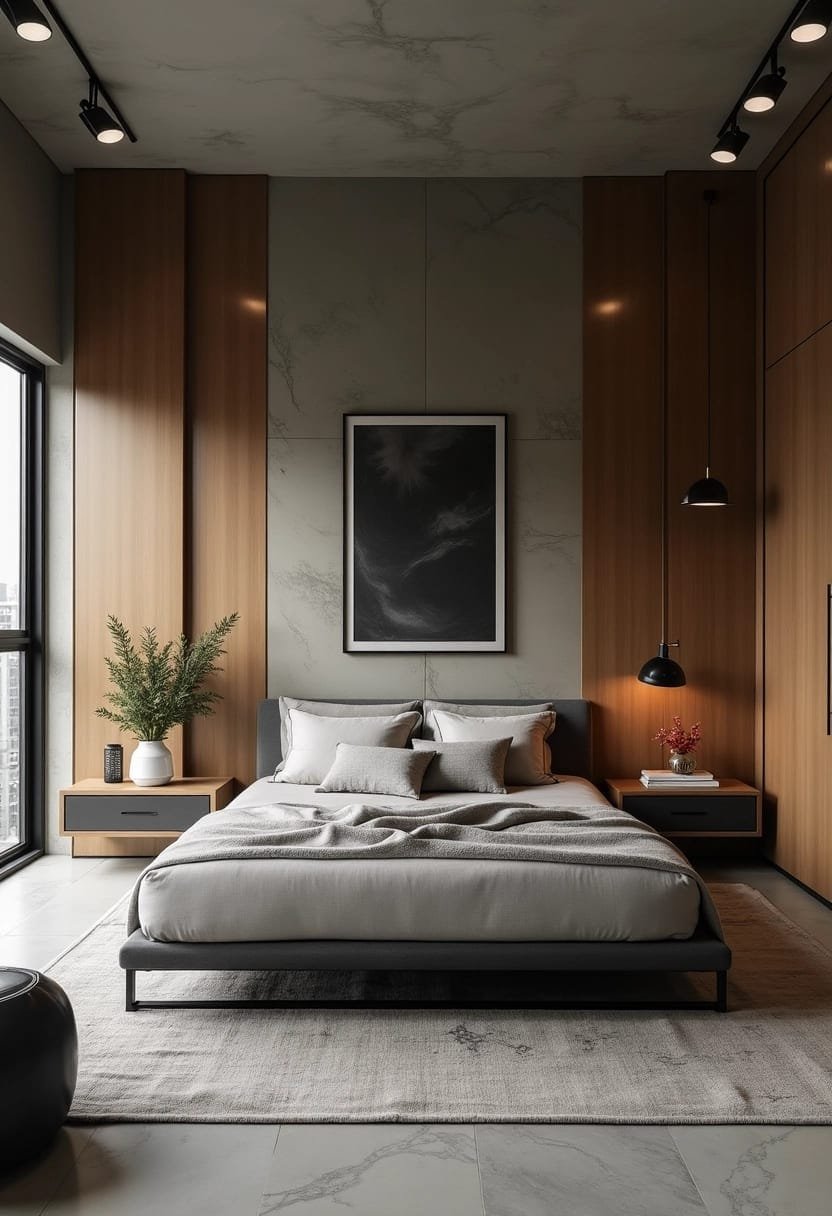 Urban Chic Feng Shui with Metallic Accents