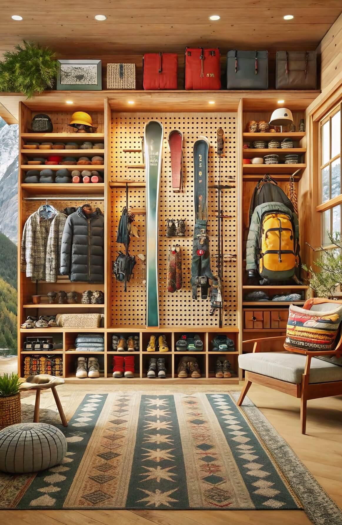 Warm Natural Wood Tones