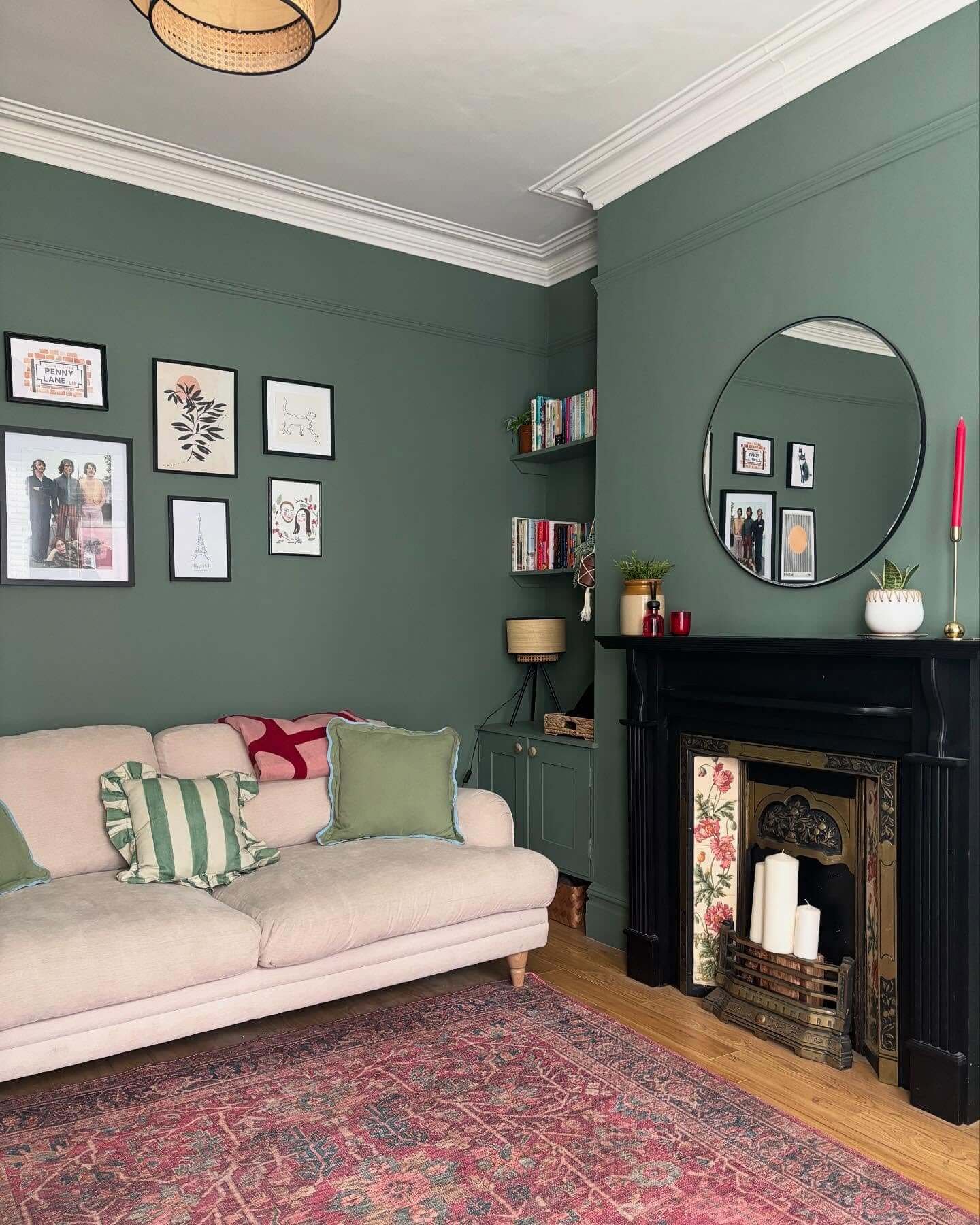 Tranquil color palettes enhance living room relaxation