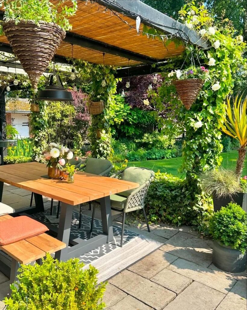 Embrace nature with greenery and light