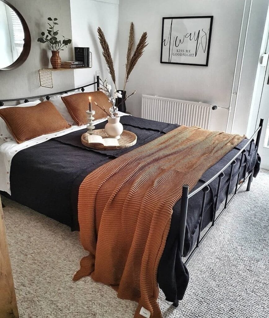 Earthy Tones with Elegant Accents