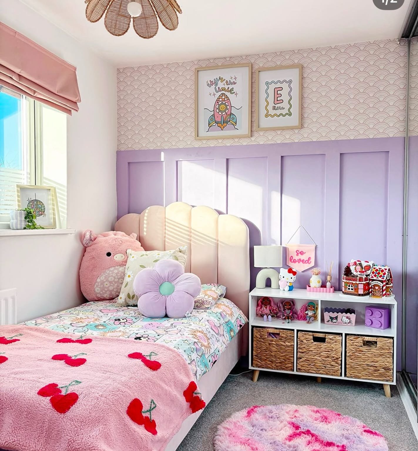 Charming Pastel Bedroom Design