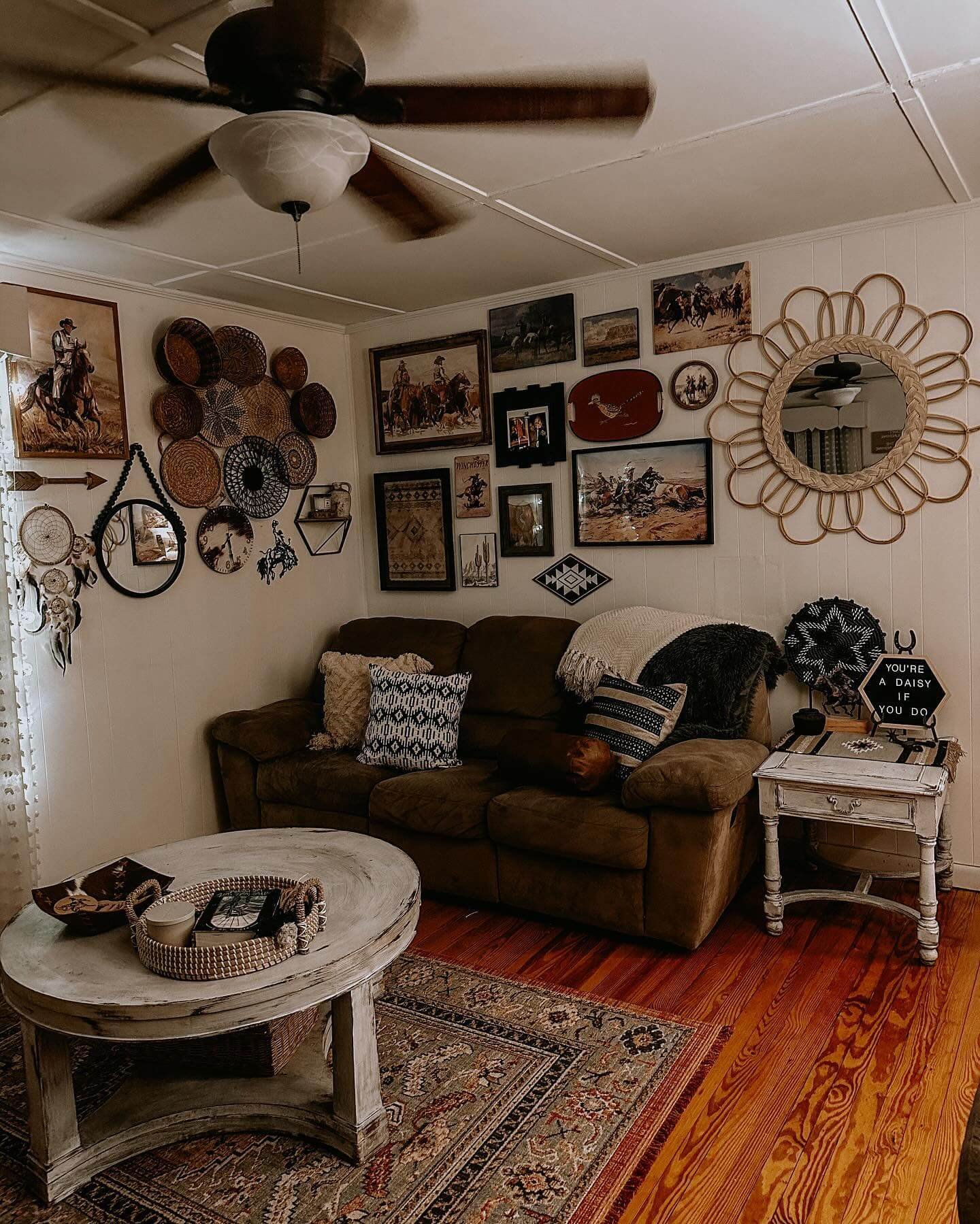 Cozy Cowboy Living Room Vibes