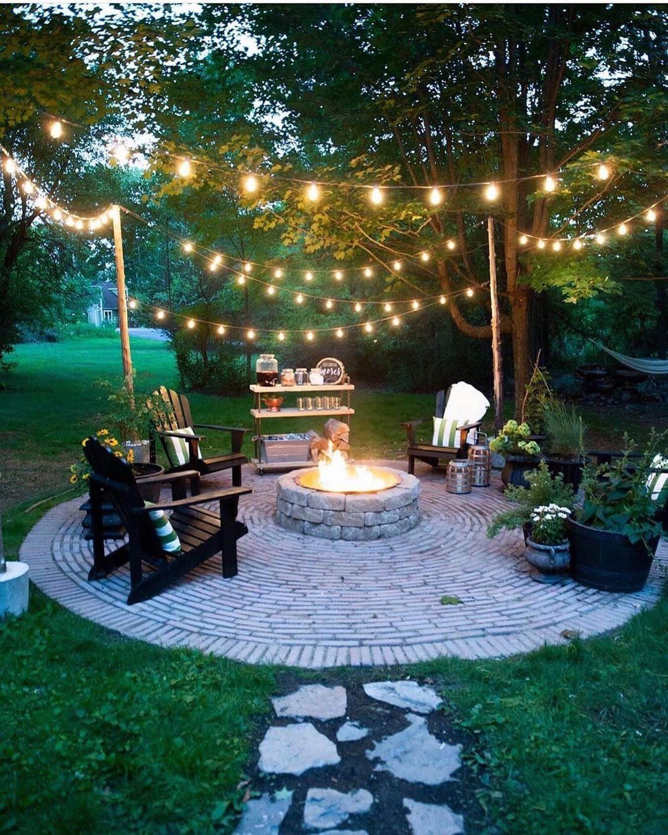Cozy gatherings under twinkling lights