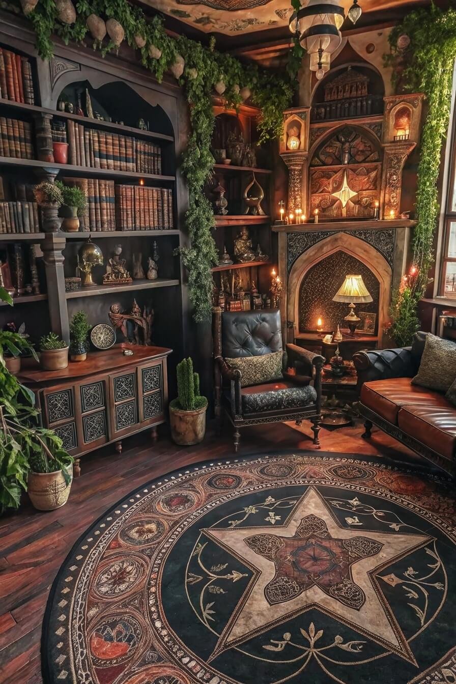 Cozy Intimacy with Dark Hues