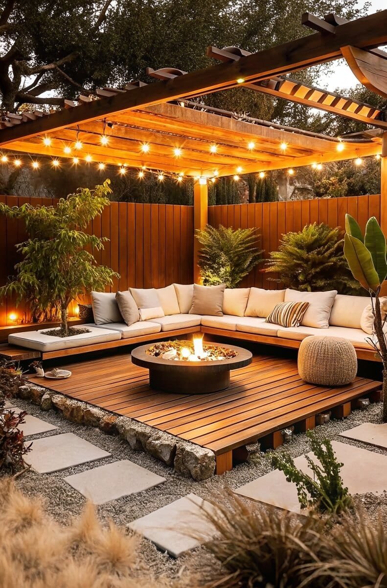 Cozy Outdoor Patio Design
