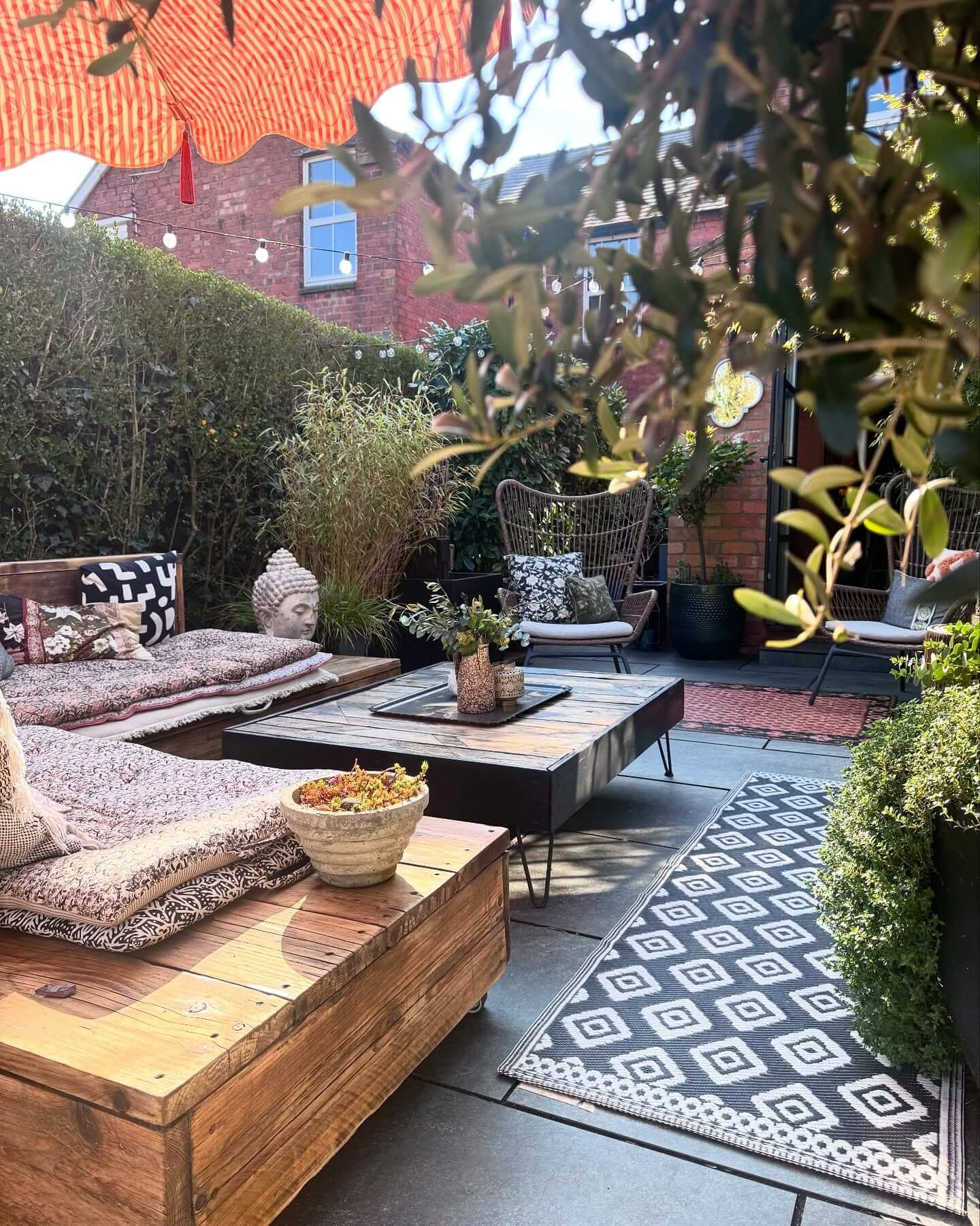 Create a cozy retreat with greenery