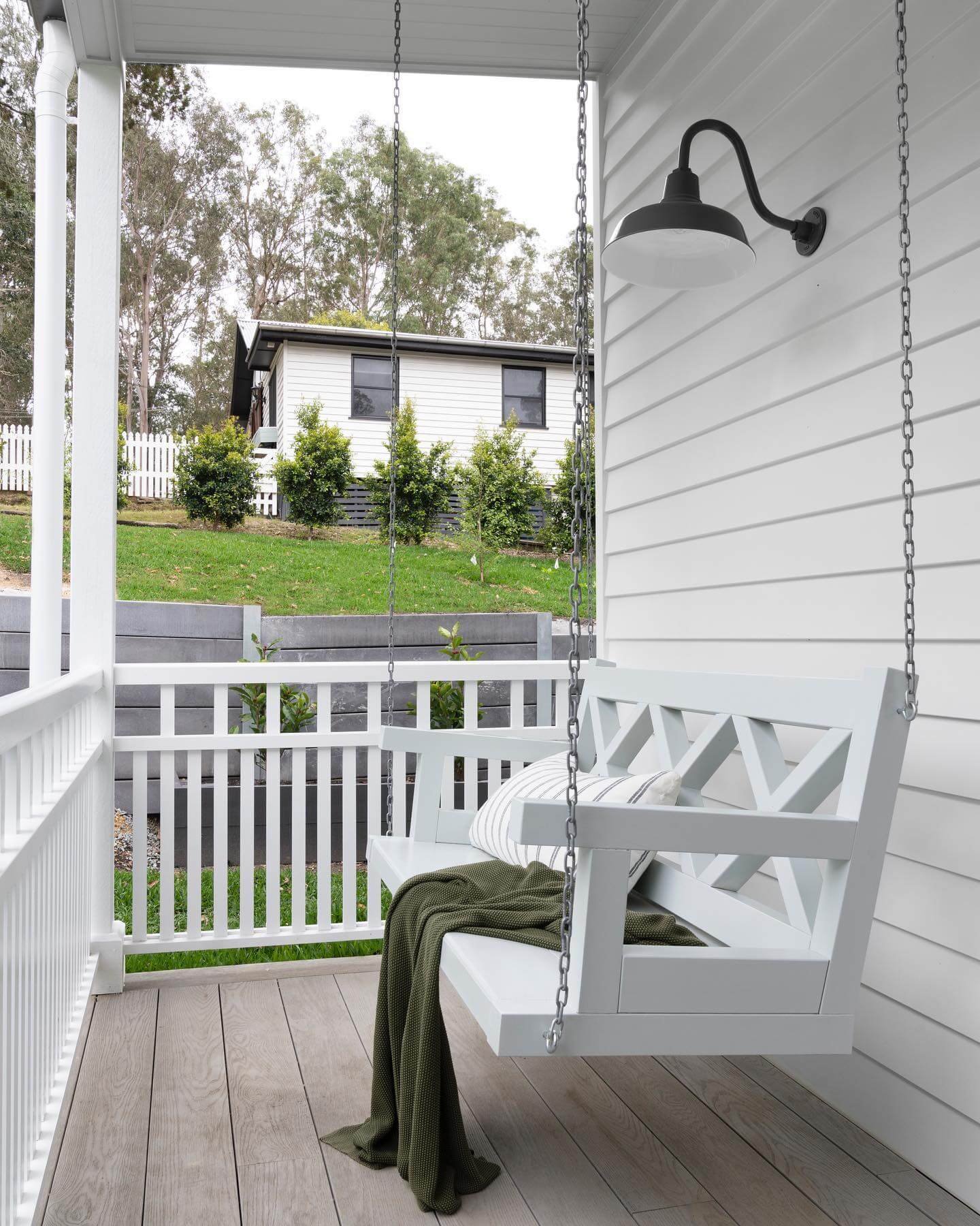 Elegant Swing Bed Design