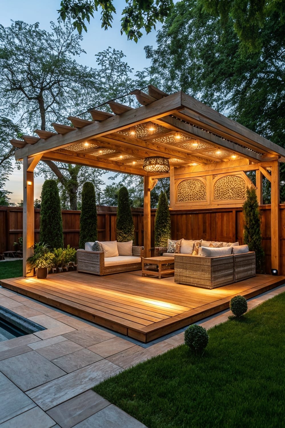 Elevate outdoor charm with pergolas
