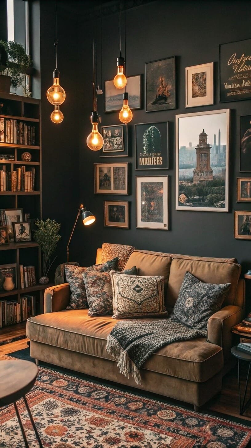 Embrace moody elegance with vintage charm