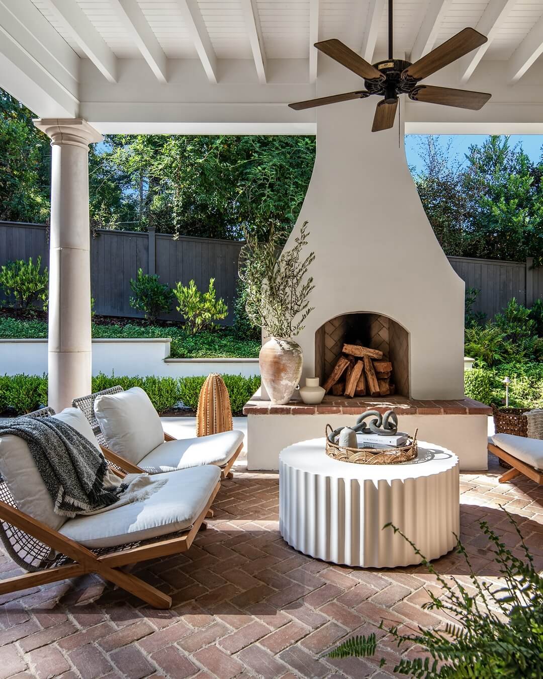Inviting Outdoor Patio Ambiance