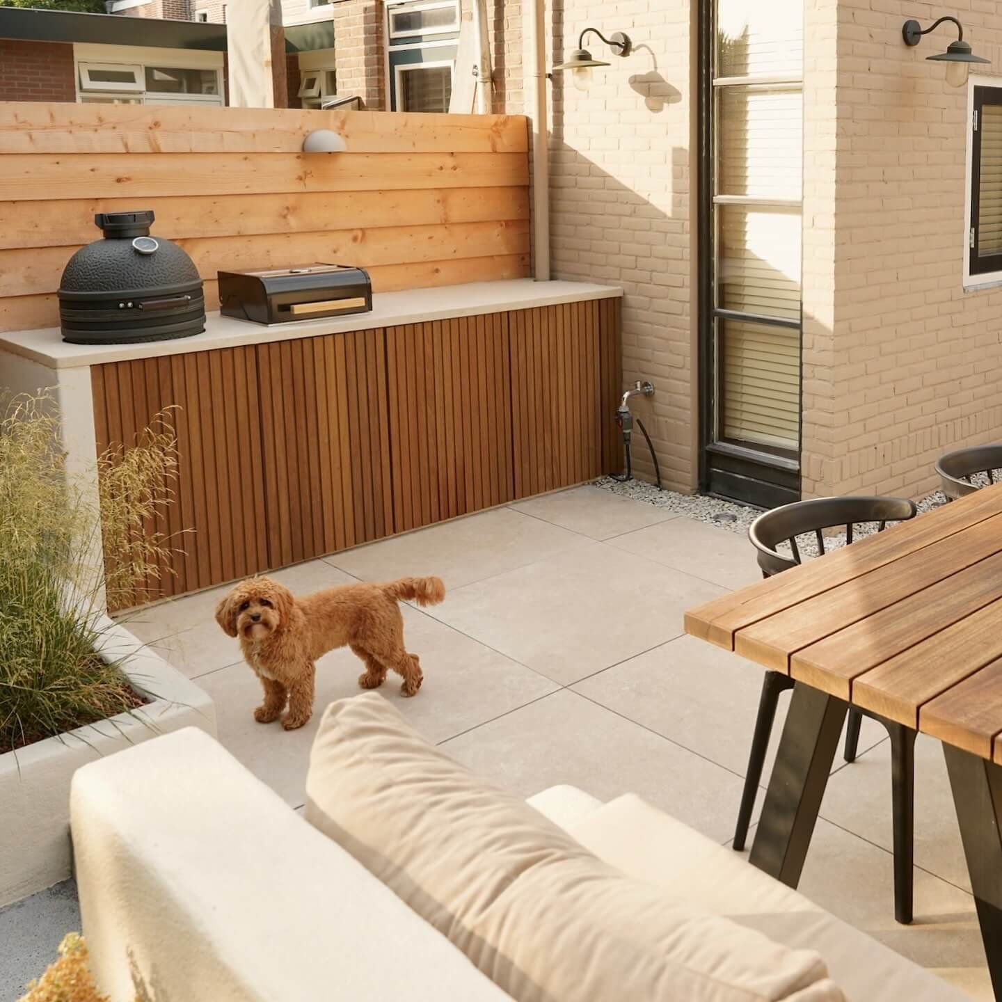 Natural Materials and Sleek Design