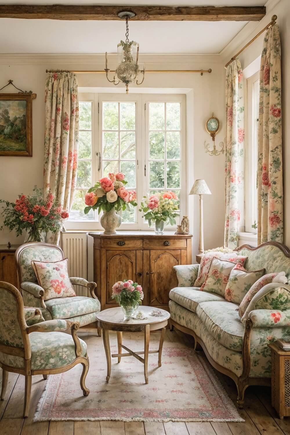 Serene French Cottage Decor