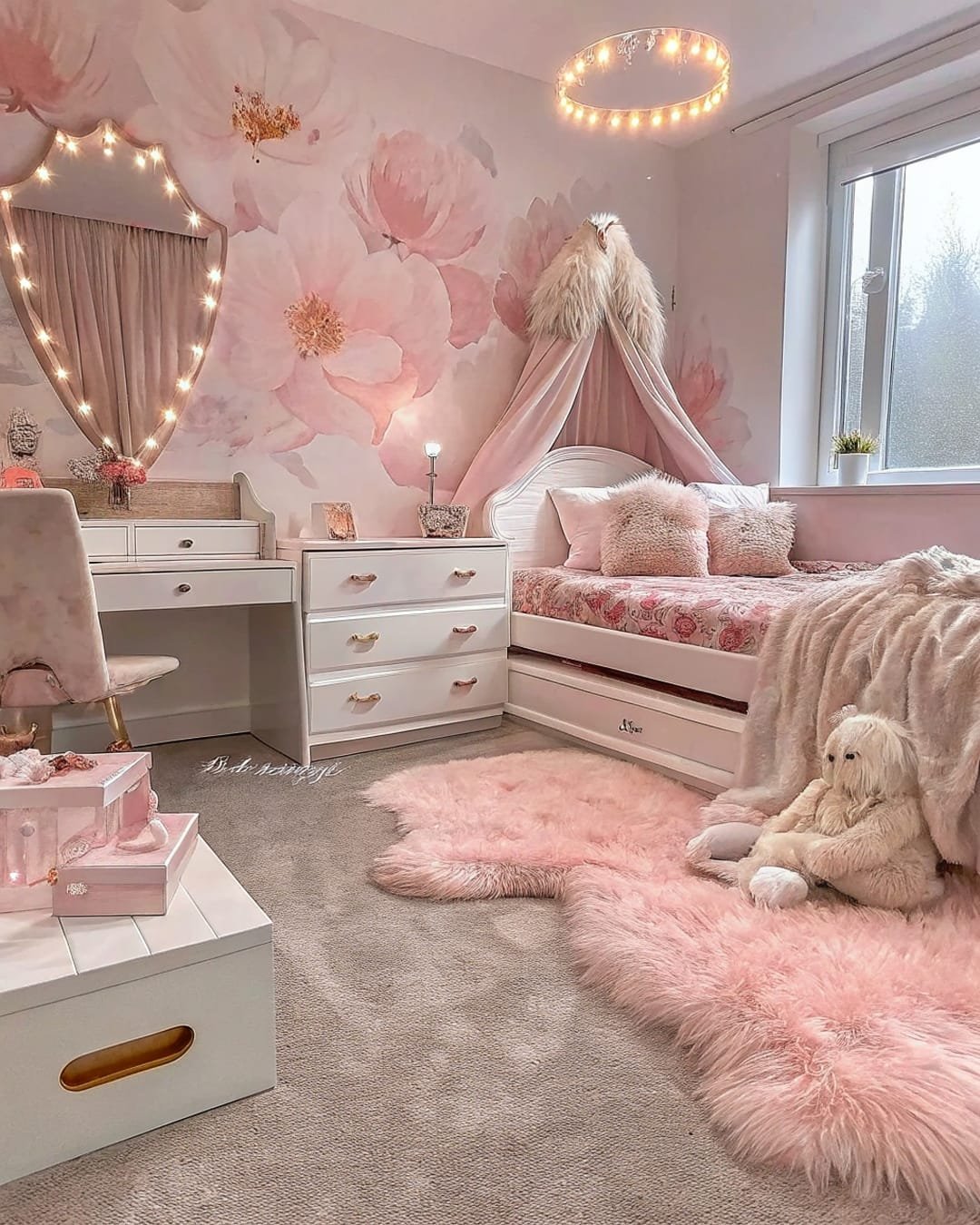 Soft Pink Serenity Space