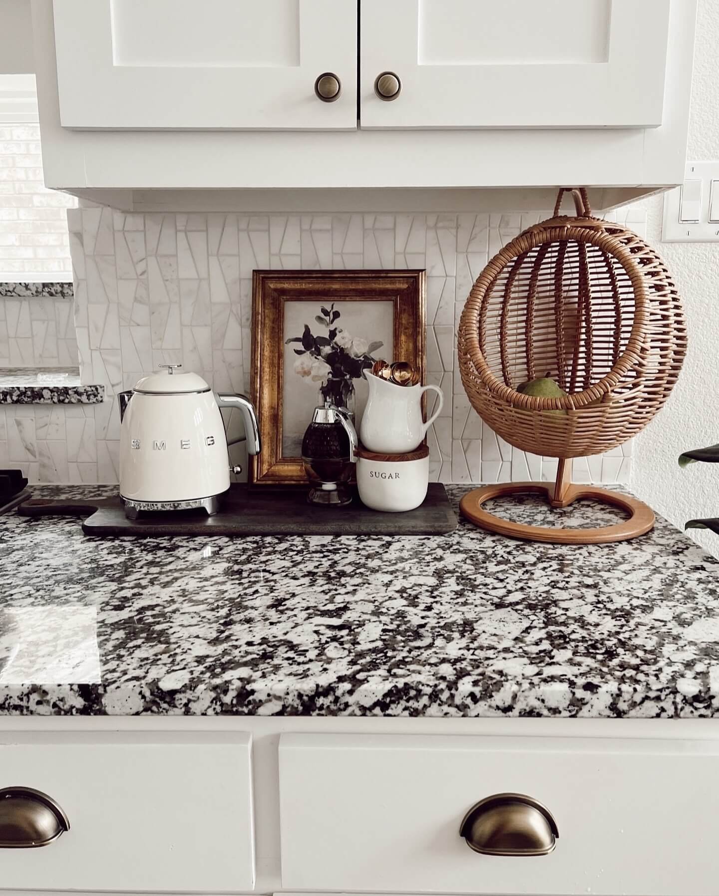 Stylish Coffee Station with Retro Appliances