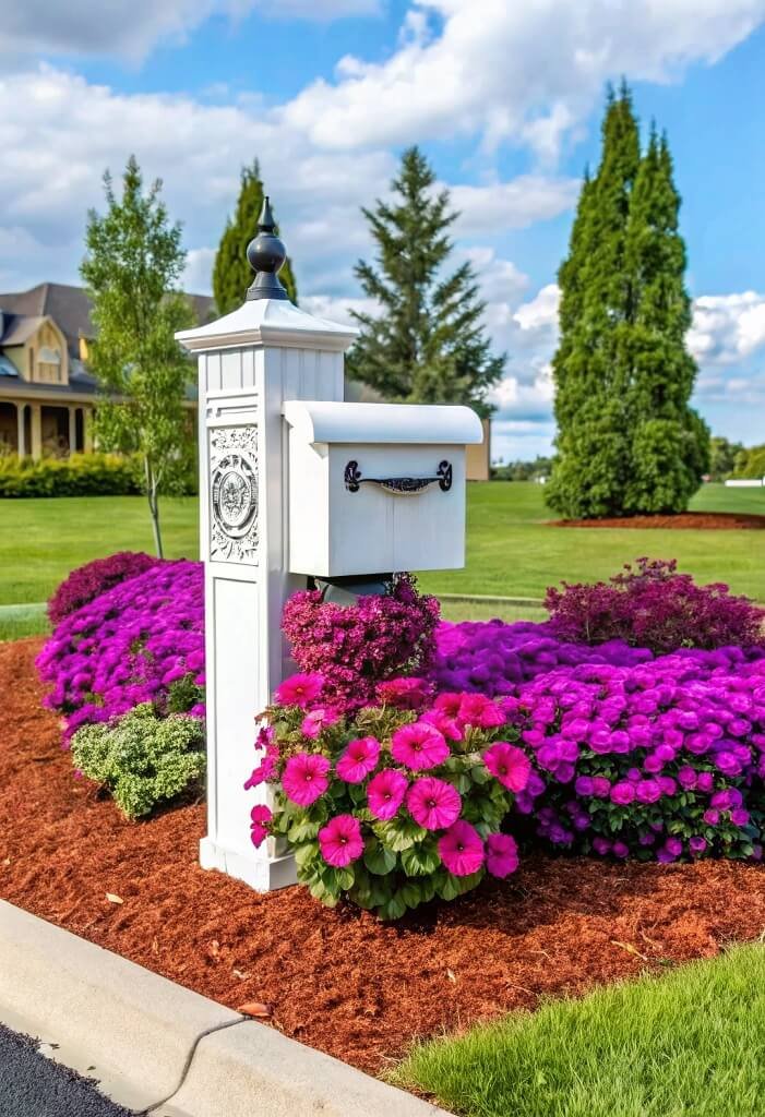 Vibrant blooms for curb appeal