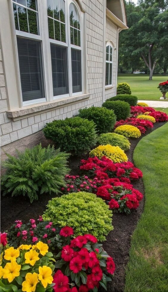 Vibrant Budget-Friendly Border