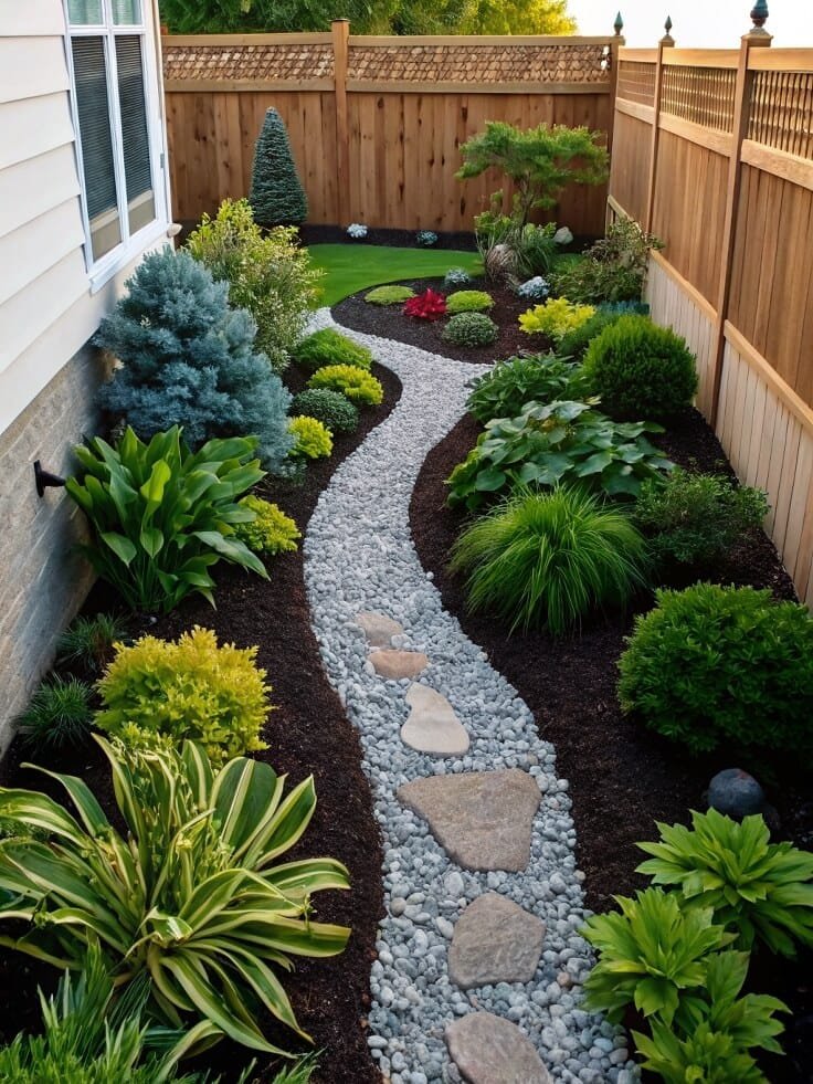 Winding Pathway for Exploration